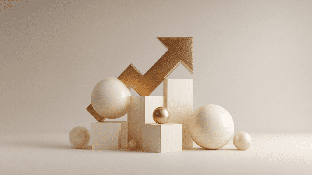 Illustration minimaliste représentant les produits structurés et la protection du capital